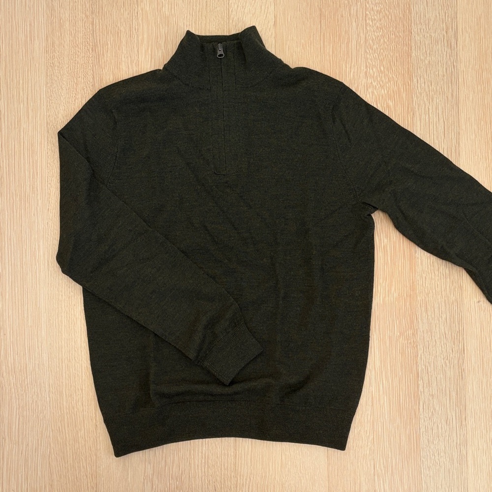 Merino Wool JCrew Quarter Zip